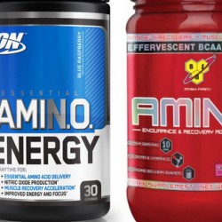 Сравнение BSN Amino X и Optimum Essential Amino Energy 